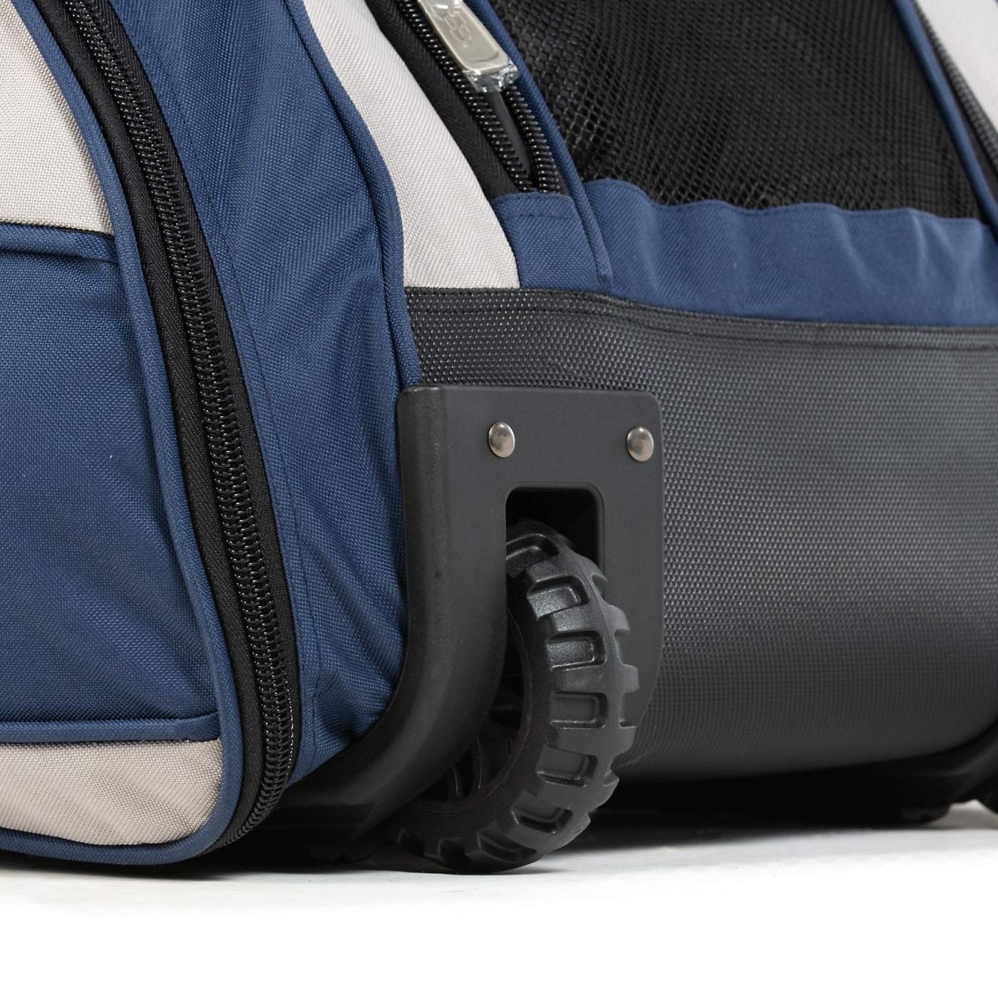 Boombah Beast Rolling Bat Bag - 40" x 14" x 13" - Multiple Color Options - Holds 8 Bats, Glove and Shoe Compartments