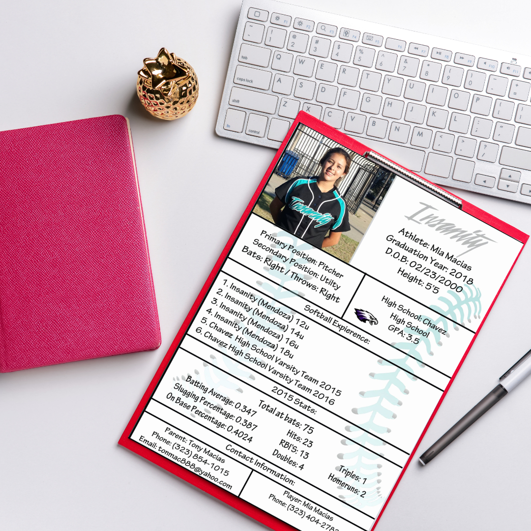 Softball Coach Bio Example Coach Missy