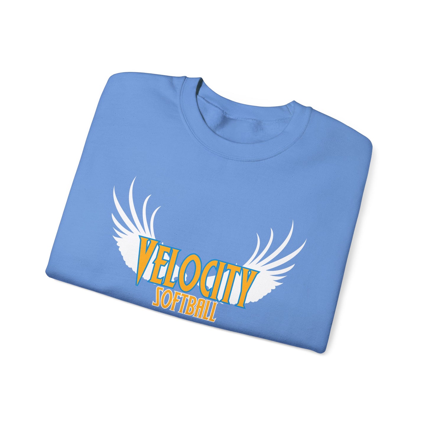 Velocity Softball Unisex Heavy Blend™ Customizable Crewneck Sweatshirt