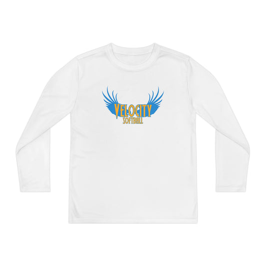 Youth Long Sleeve High Performance Softball Tee