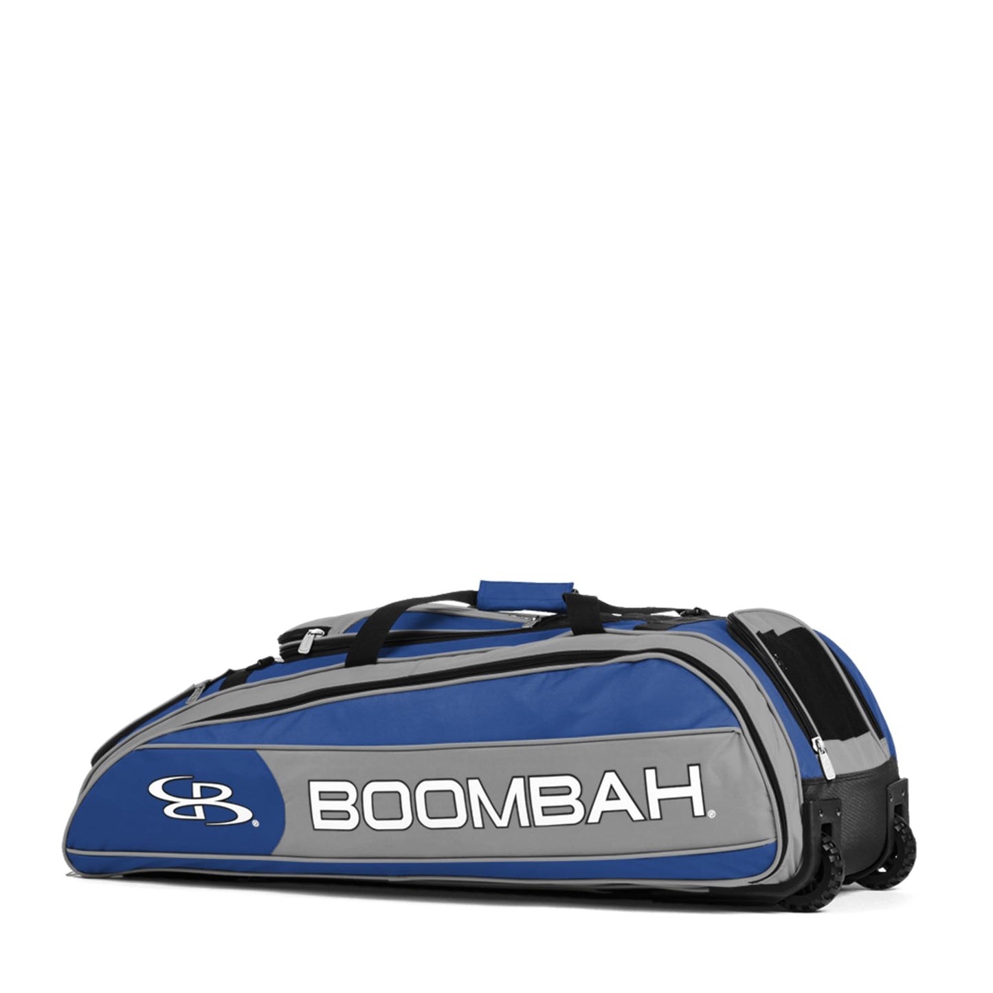 Boombah Beast Rolling Bat Bag - 40" x 14" x 13" - Multiple Color Options - Holds 8 Bats, Glove and Shoe Compartments