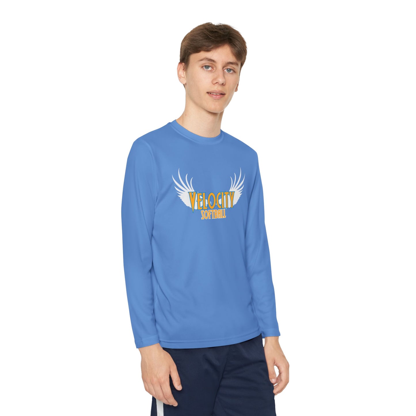 Youth Long Sleeve High Performance Softball Tee