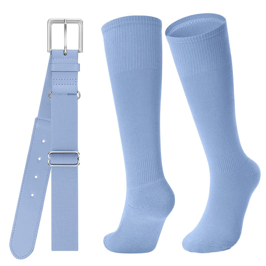 JASGOOD - Baseball/Softball Socks and Belt for Youth