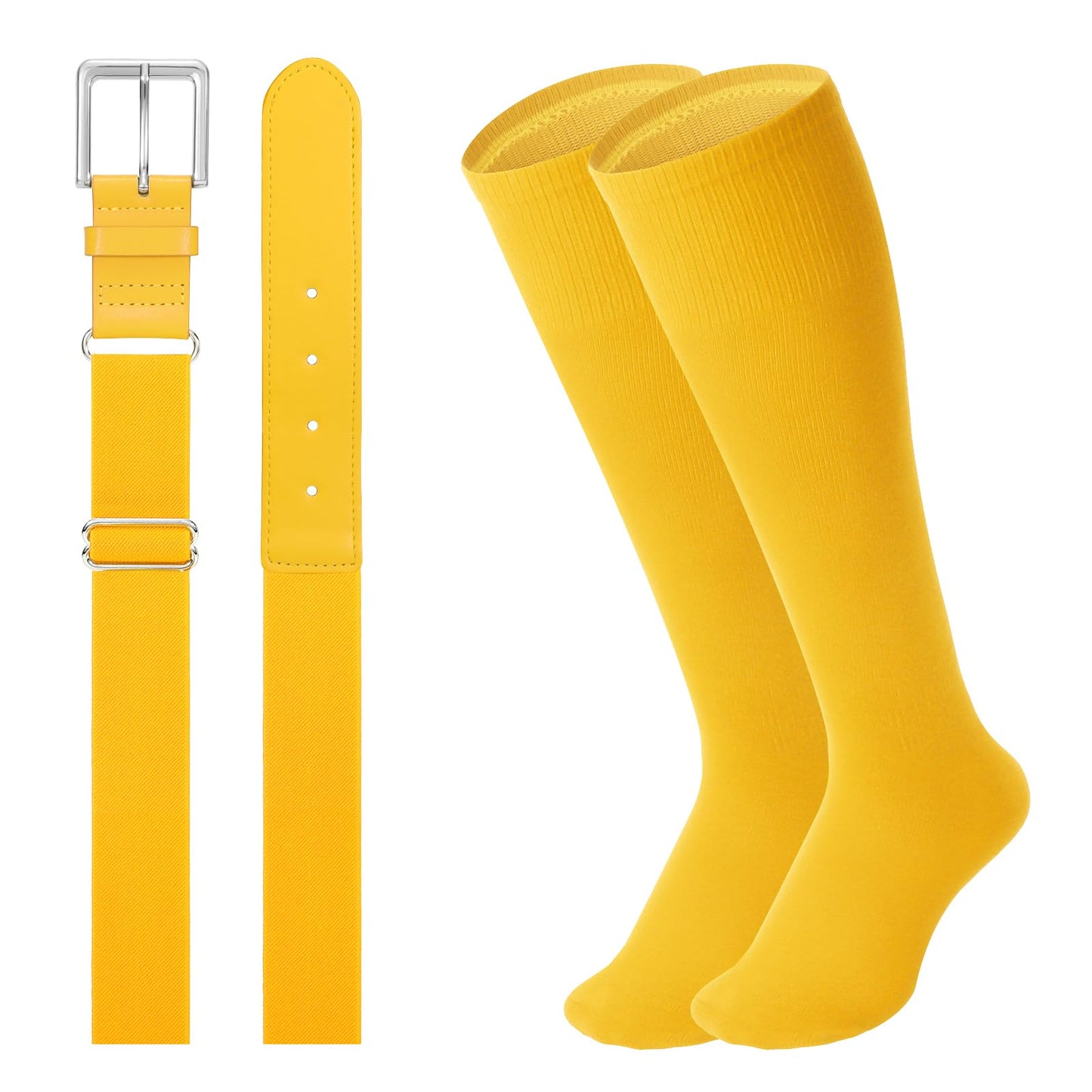 JASGOOD - Baseball/Softball Socks and Belt for Youth
