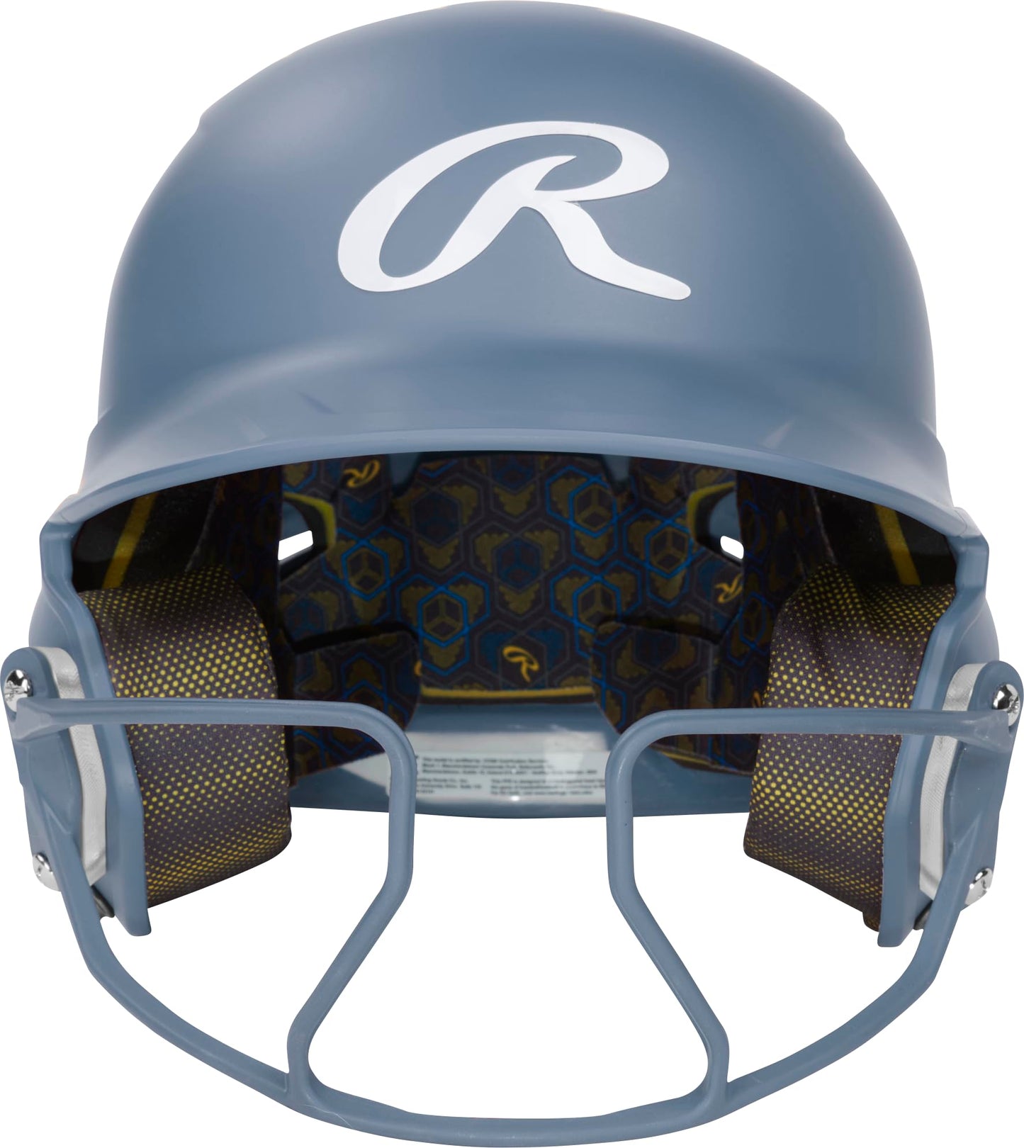 Rawlings | MACH HI-VIZ Fastpitch Softball Batting Helmet | Face Guard Attached