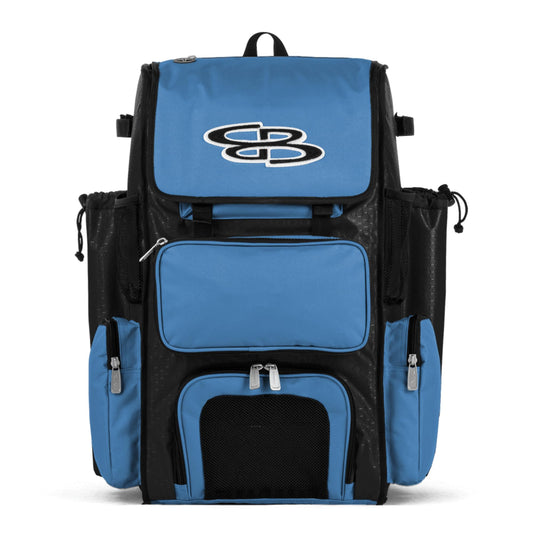 Boombah Superpack Bat Pack -Backpack Version (no wheels) - Holds up to 4 Bats - For Baseball or Softball