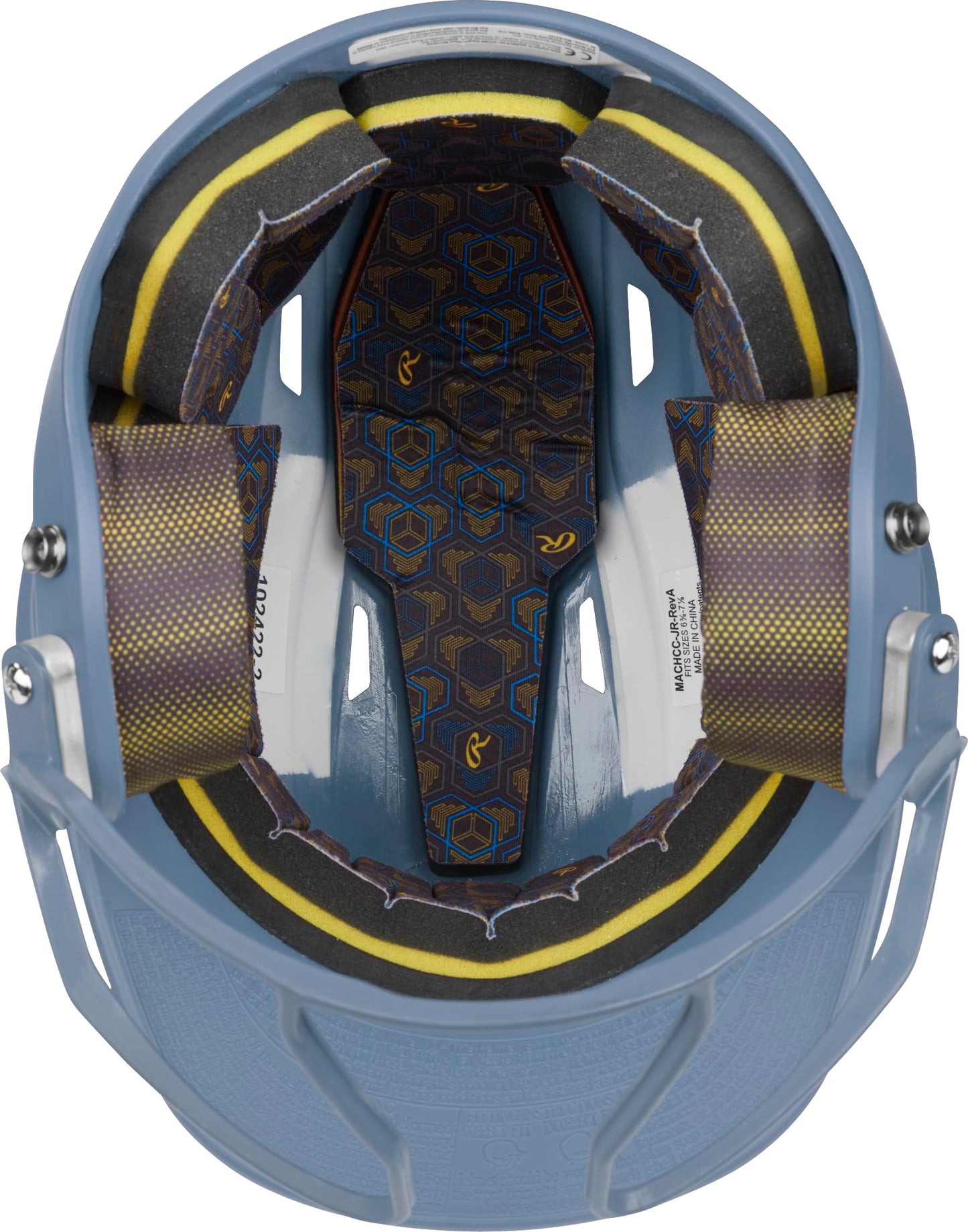 Rawlings | MACH HI-VIZ Fastpitch Softball Batting Helmet | Face Guard Attached